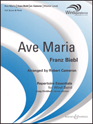 cover Ave Maria Concert Band sheet music cover